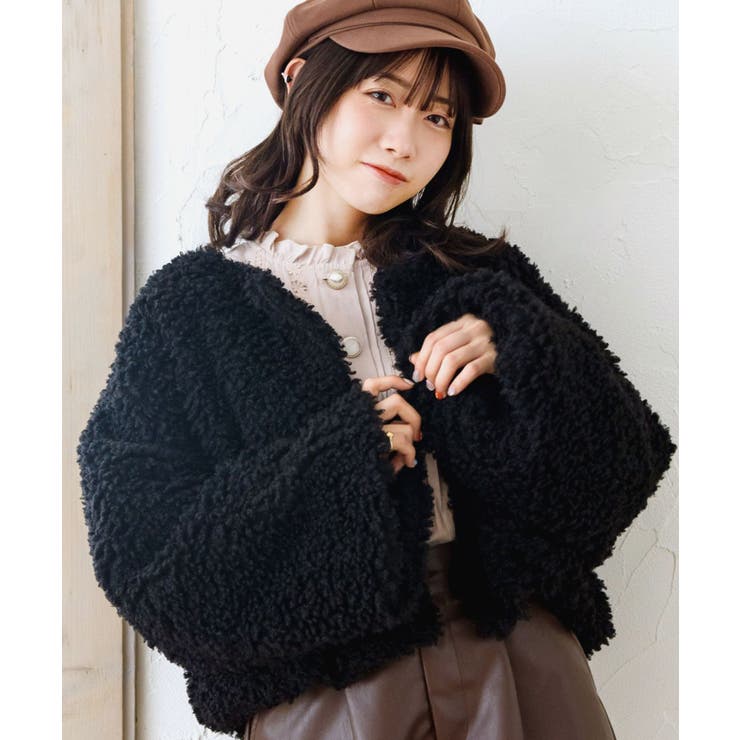 □Emsexcite□ プードルファーJK[品番：RTGW0004988]｜RETRO GIRL