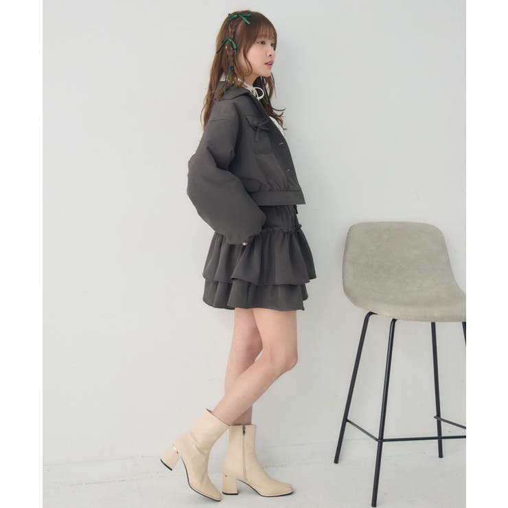 【セットアイテム】リボン中綿BZ＆フリルSKセット | RETRO GIRL | 詳細画像21 