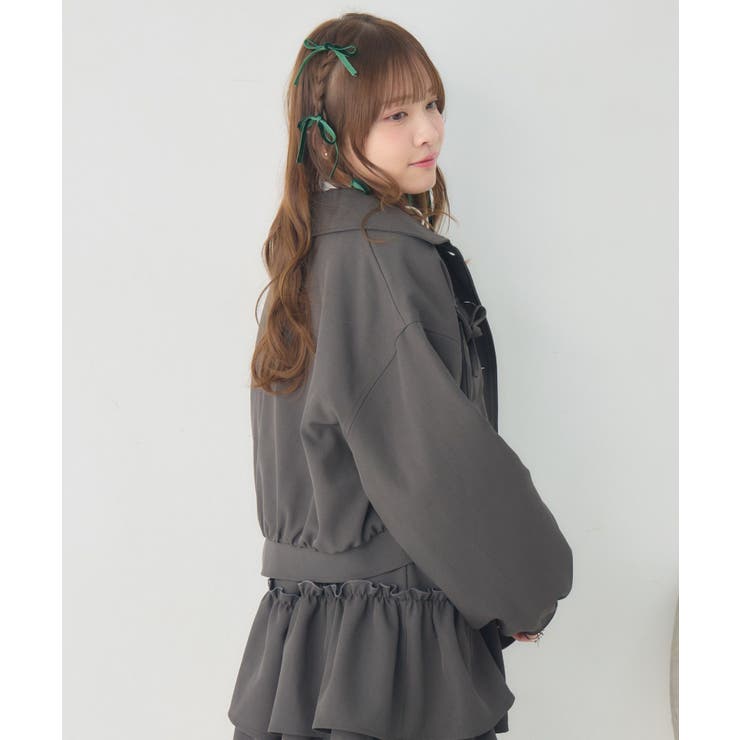 【セットアイテム】リボン中綿BZ＆フリルSKセット | RETRO GIRL | 詳細画像25 