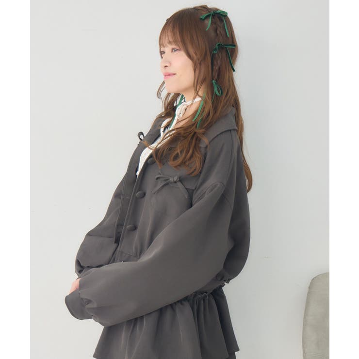 【セットアイテム】リボン中綿BZ＆フリルSKセット | RETRO GIRL | 詳細画像27 