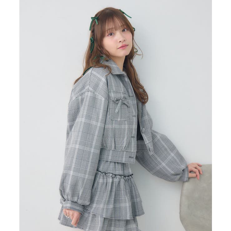 【セットアイテム】リボン中綿BZ＆フリルSKセット | RETRO GIRL | 詳細画像39 