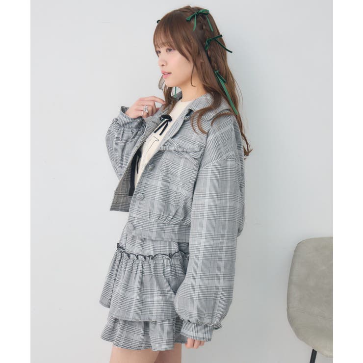 【セットアイテム】リボン中綿BZ＆フリルSKセット | RETRO GIRL | 詳細画像40 