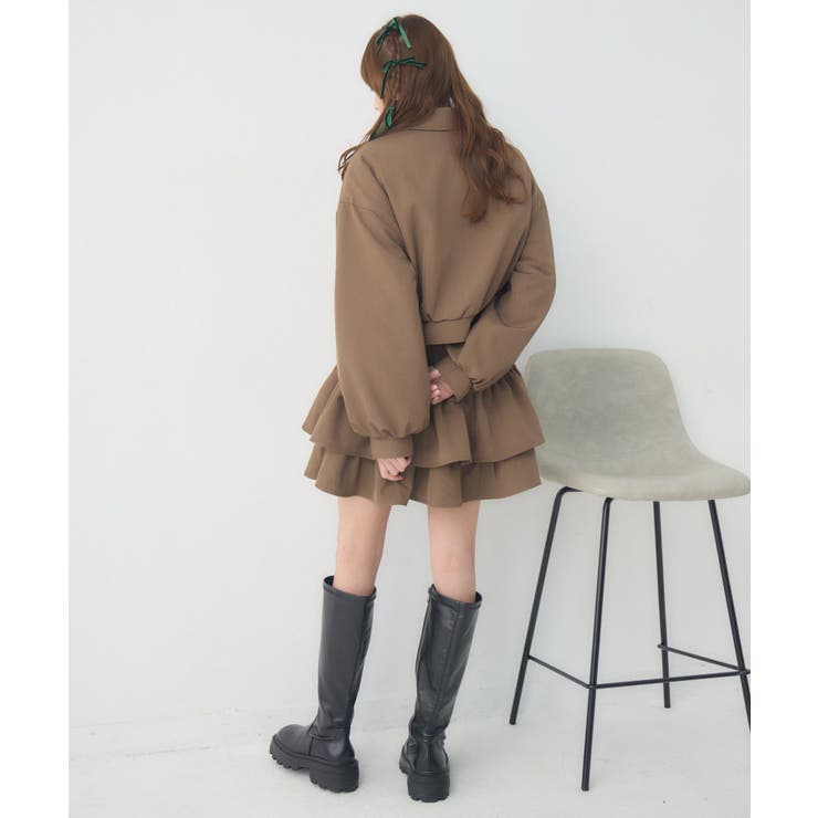 【セットアイテム】リボン中綿BZ＆フリルSKセット | RETRO GIRL | 詳細画像7 