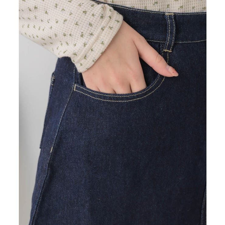 裾レースデニムミニSK | RETRO GIRL | 詳細画像19 