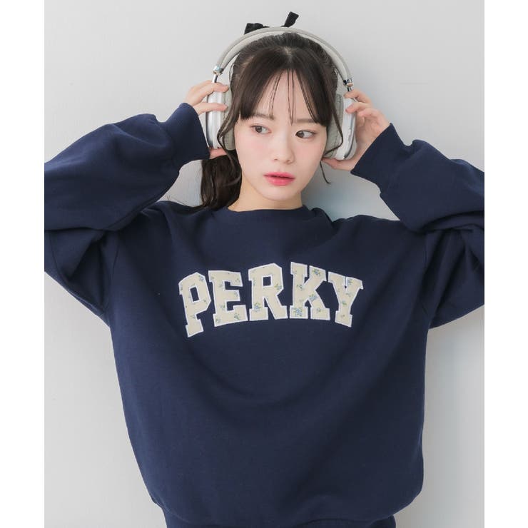 フラワーロゴトレーナー | RETRO GIRL | 詳細画像17 