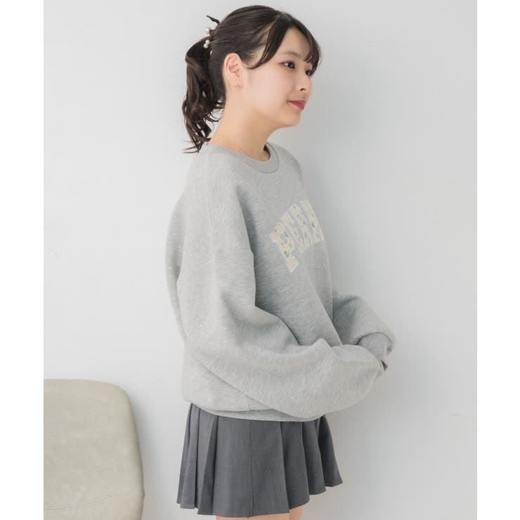 フラワーロゴトレーナー | RETRO GIRL | 詳細画像6 