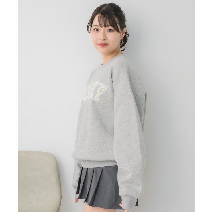 フラワーロゴトレーナー | RETRO GIRL | 詳細画像7 