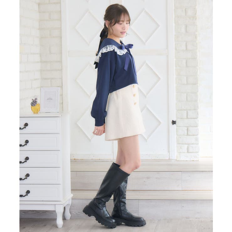 BIGカラートレーナー | RETRO GIRL | 詳細画像26 