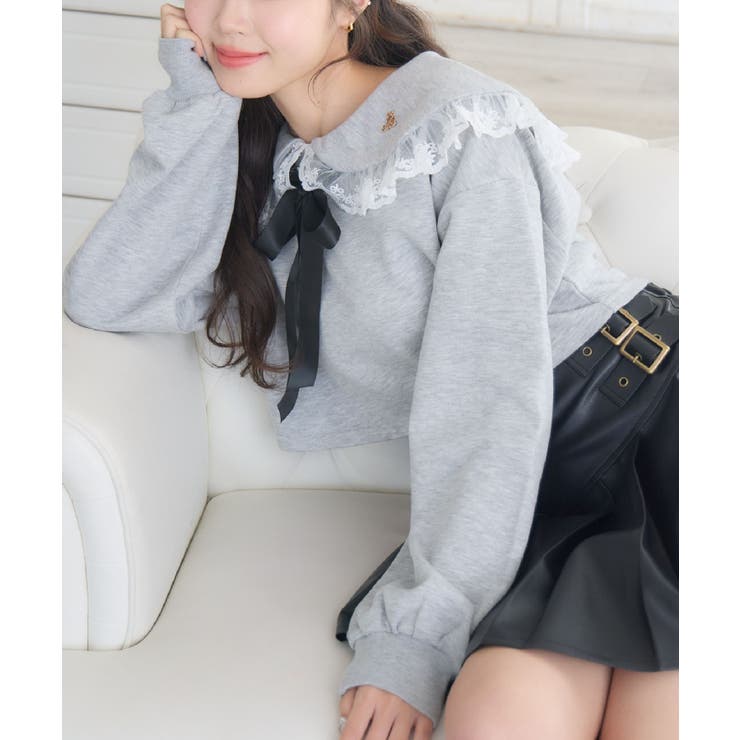 GRY1 | BIGカラートレーナー | RETRO GIRL