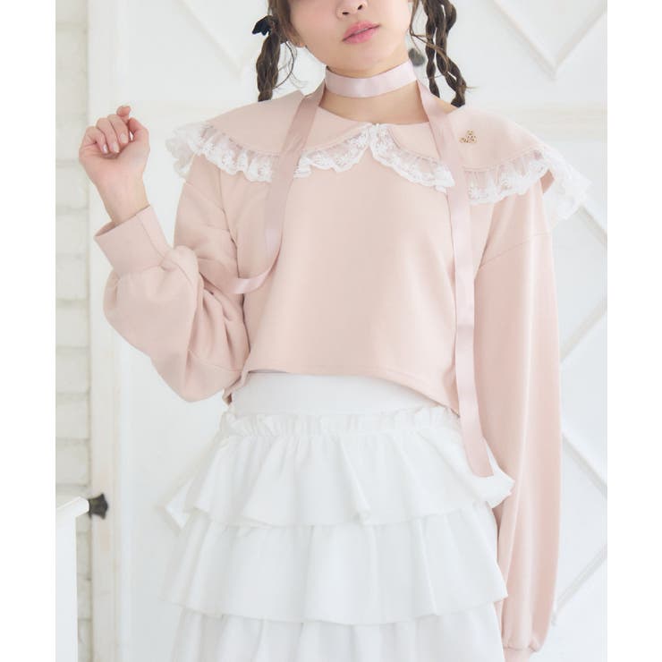 PNK0 | BIGカラートレーナー | RETRO GIRL