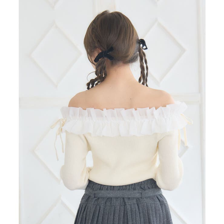 ストラップ付きフリルNTPO | RETRO GIRL | 詳細画像10 