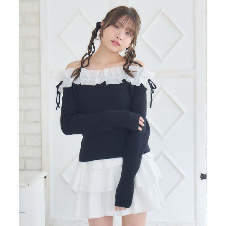 ストラップ付きフリルNTPO | RETRO GIRL | 詳細画像17 