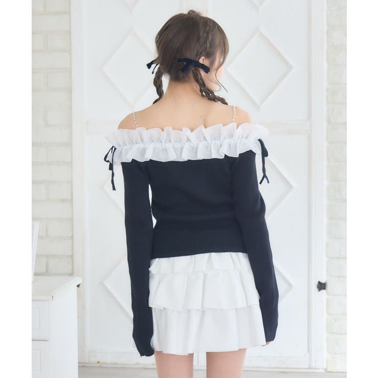 ストラップ付きフリルNTPO | RETRO GIRL | 詳細画像19 