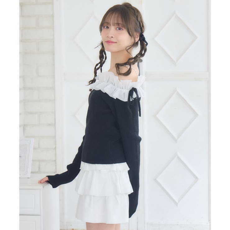 ストラップ付きフリルNTPO | RETRO GIRL | 詳細画像20 