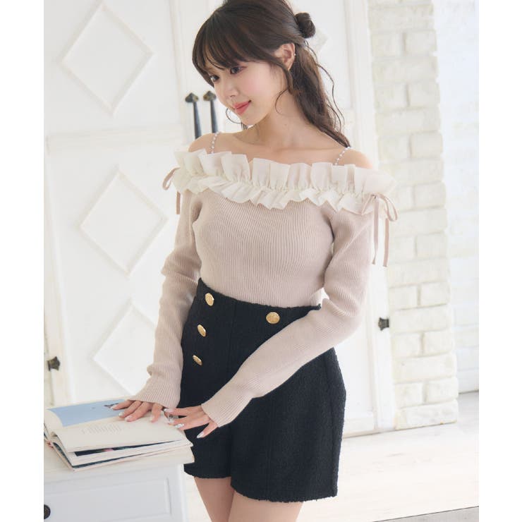 ストラップ付きフリルNTPO | RETRO GIRL | 詳細画像21 