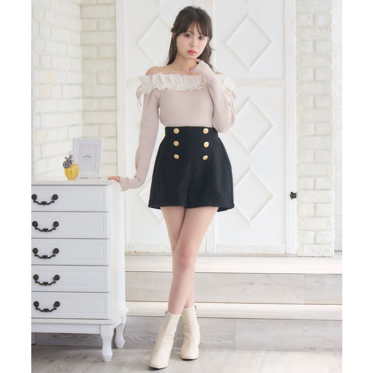 ストラップ付きフリルNTPO | RETRO GIRL | 詳細画像22 