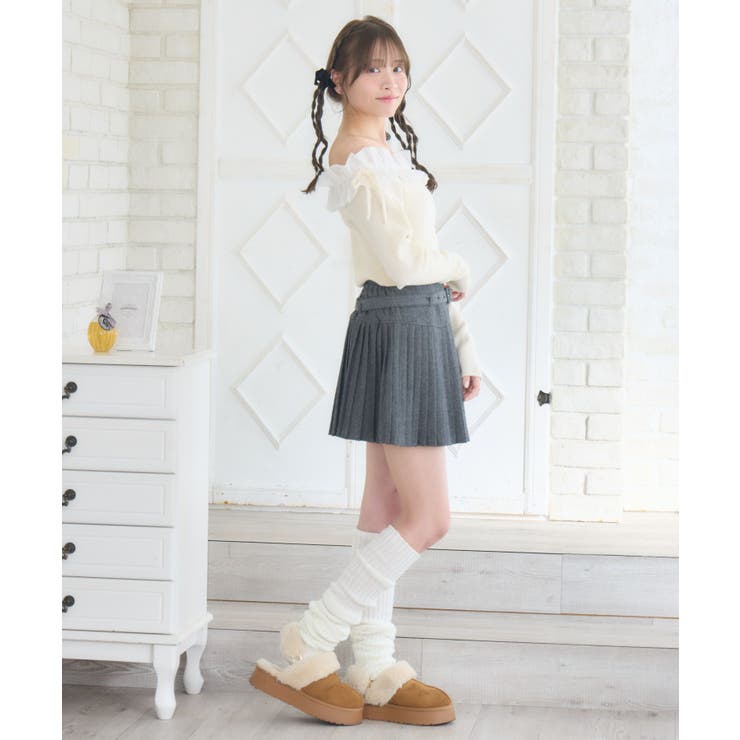 ストラップ付きフリルNTPO | RETRO GIRL | 詳細画像4 