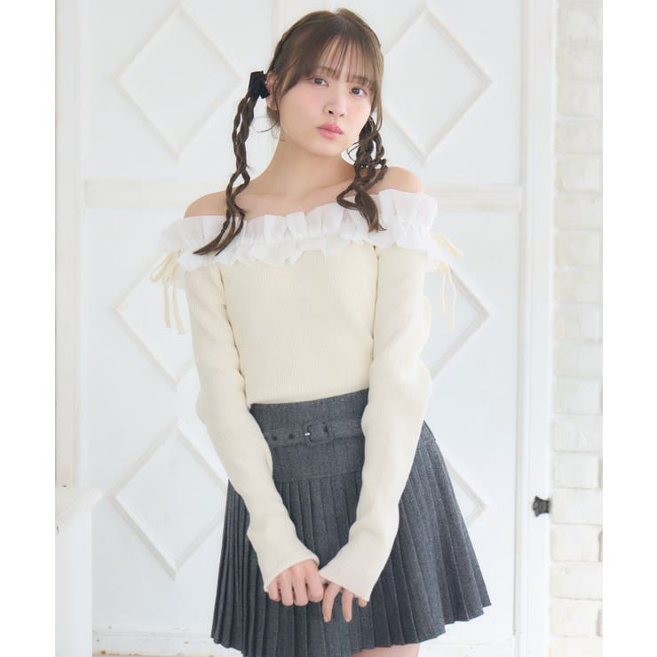 ストラップ付きフリルNTPO | RETRO GIRL | 詳細画像8 