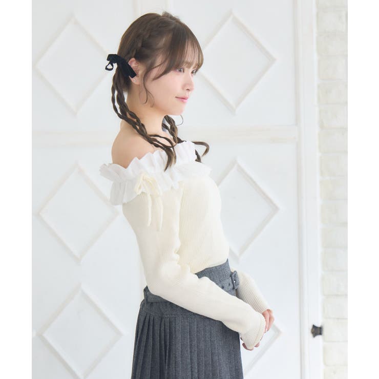 ストラップ付きフリルNTPO | RETRO GIRL | 詳細画像9 