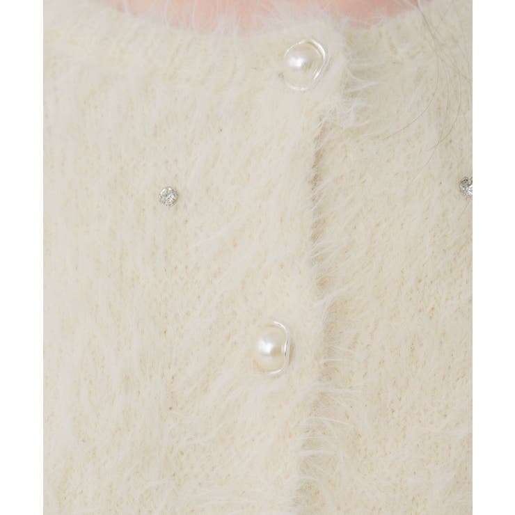 ビジュー付きシャギーカーデ | RETRO GIRL | 詳細画像34 