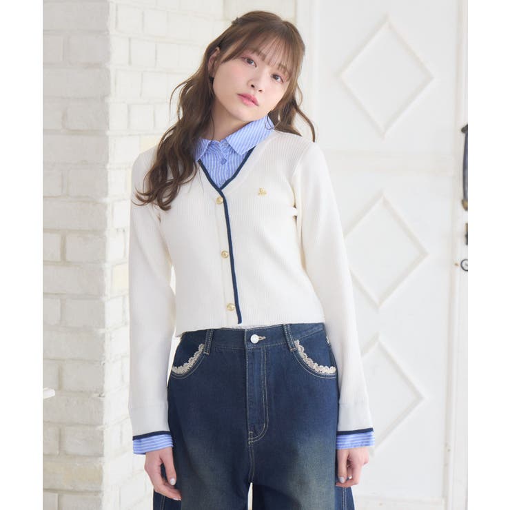 カーデ風ドッキングNTPO | RETRO GIRL | 詳細画像14 