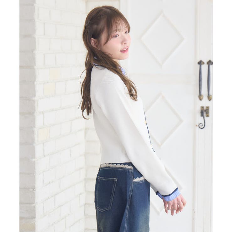 カーデ風ドッキングNTPO | RETRO GIRL | 詳細画像15 