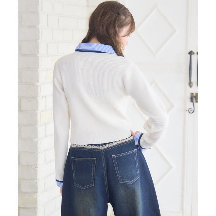 カーデ風ドッキングNTPO | RETRO GIRL | 詳細画像16 