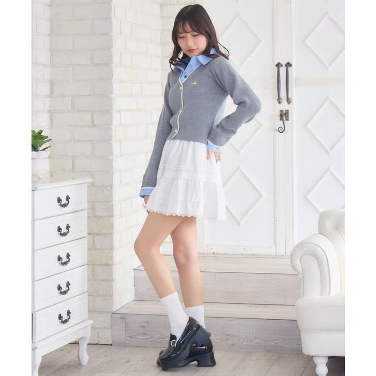 カーデ風ドッキングNTPO | RETRO GIRL | 詳細画像3 