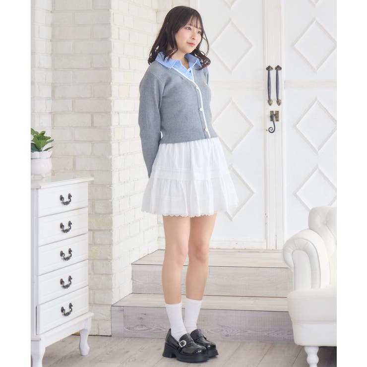 カーデ風ドッキングNTPO | RETRO GIRL | 詳細画像5 