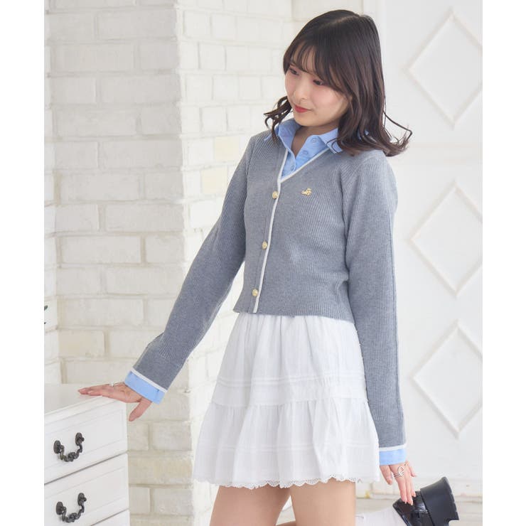 カーデ風ドッキングNTPO | RETRO GIRL | 詳細画像7 