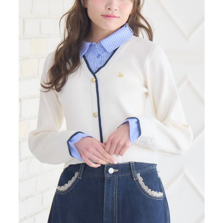 WHT4 | カーデ風ドッキングNTPO | RETRO GIRL