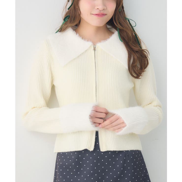 シャギー襟WZIPNT | RETRO GIRL | 詳細画像1 