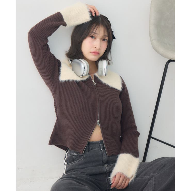 シャギー襟WZIPNT | RETRO GIRL | 詳細画像20 