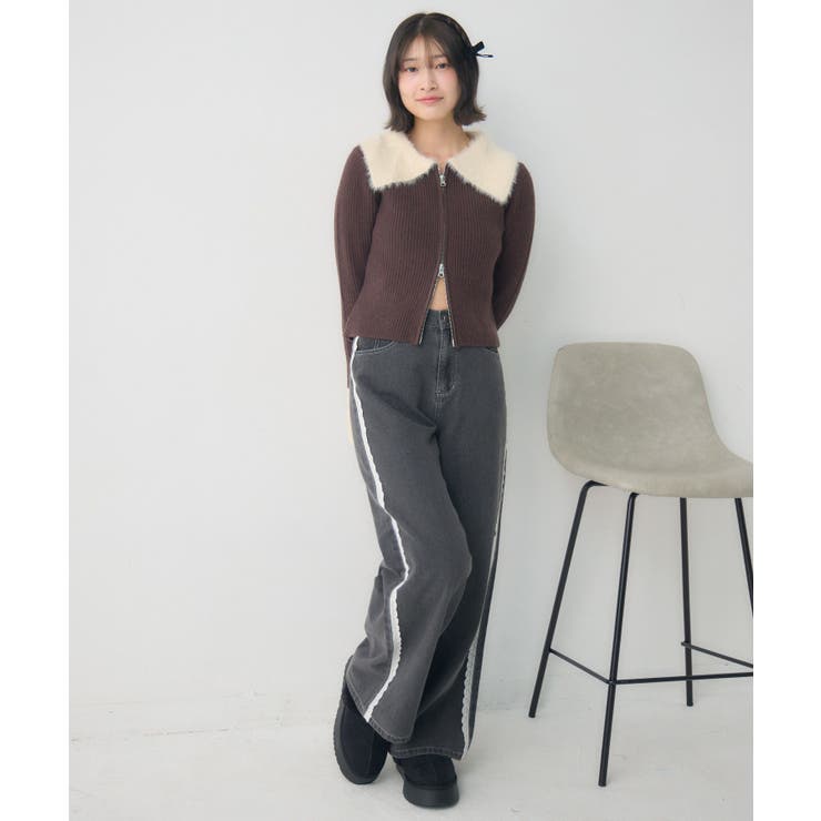 シャギー襟WZIPNT | RETRO GIRL | 詳細画像21 