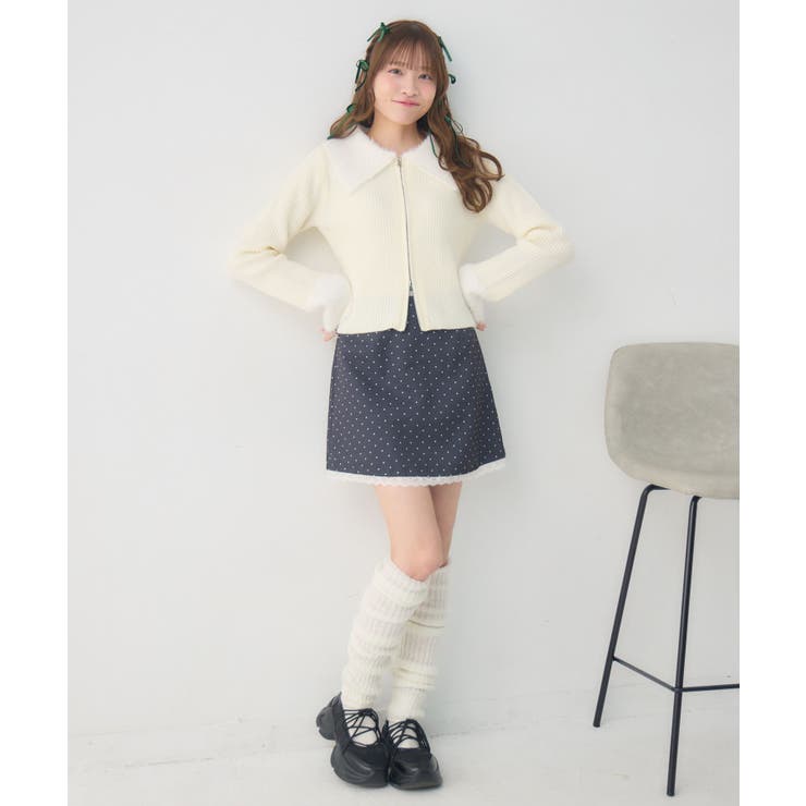 シャギー襟WZIPNT | RETRO GIRL | 詳細画像4 