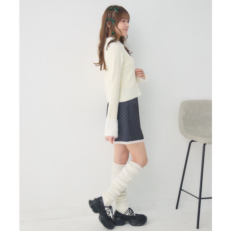 シャギー襟WZIPNT | RETRO GIRL | 詳細画像5 