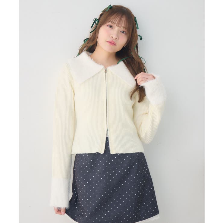 シャギー襟WZIPNT | RETRO GIRL | 詳細画像8 