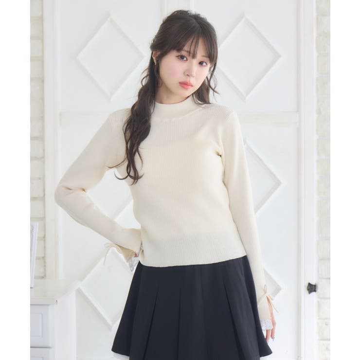 袖レースハイネックNTPO | RETRO GIRL | 詳細画像15 