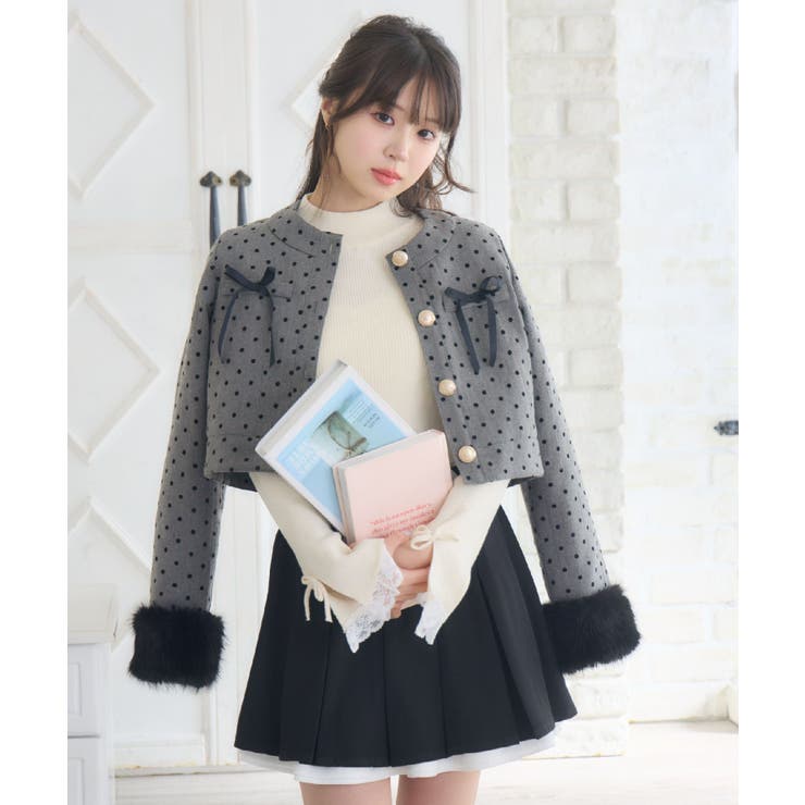 袖レースハイネックNTPO | RETRO GIRL | 詳細画像22 