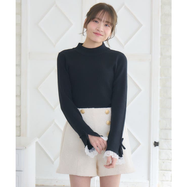 袖レースハイネックNTPO | RETRO GIRL | 詳細画像29 