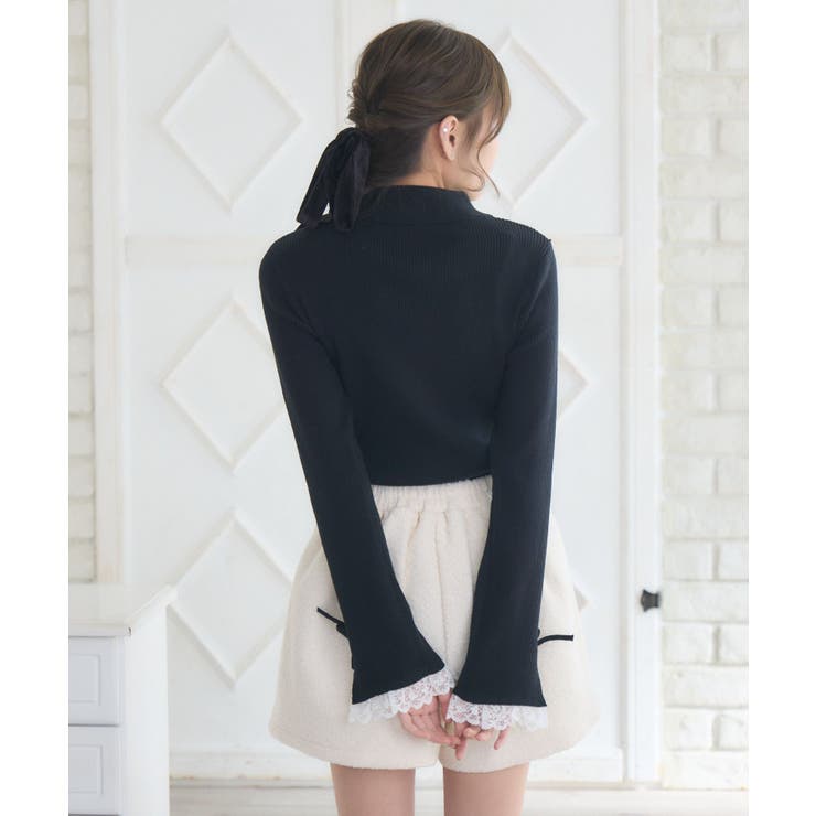 袖レースハイネックNTPO | RETRO GIRL | 詳細画像31 