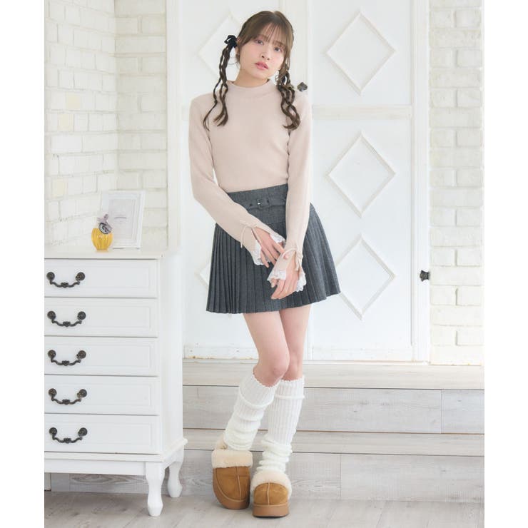 袖レースハイネックNTPO | RETRO GIRL | 詳細画像34 