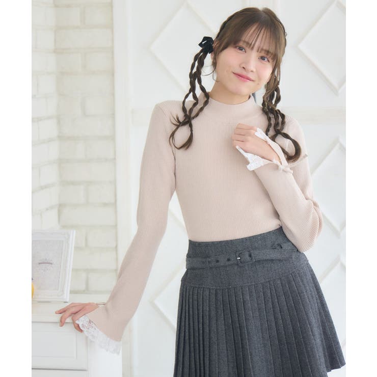 袖レースハイネックNTPO | RETRO GIRL | 詳細画像39 