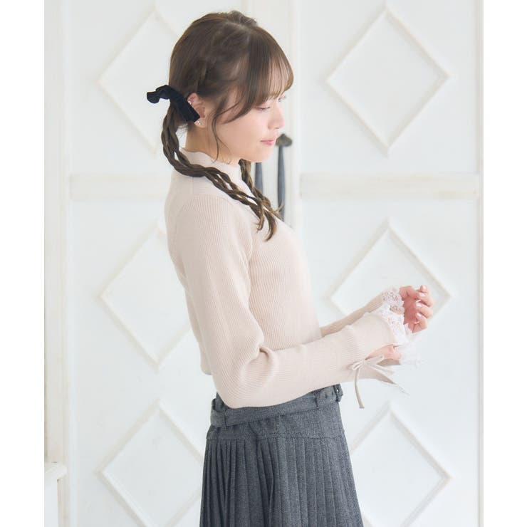 袖レースハイネックNTPO | RETRO GIRL | 詳細画像40 