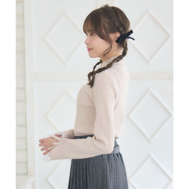 袖レースハイネックNTPO | RETRO GIRL | 詳細画像42 