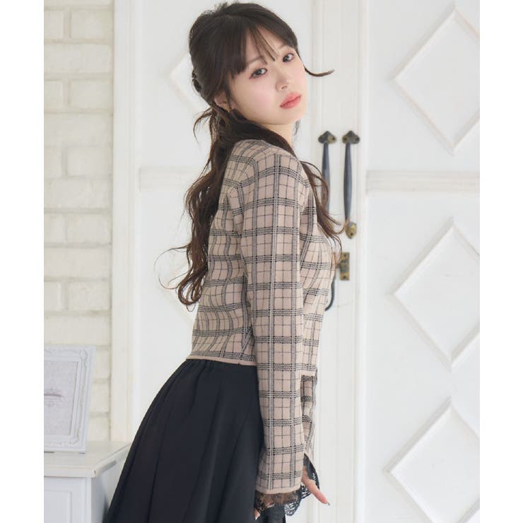 チェックジャガードNTPO | RETRO GIRL | 詳細画像10 