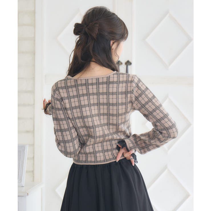 チェックジャガードNTPO | RETRO GIRL | 詳細画像11 