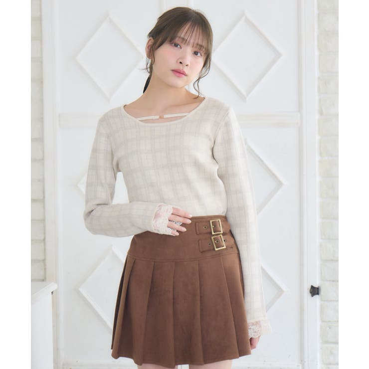 チェックジャガードNTPO | RETRO GIRL | 詳細画像18 