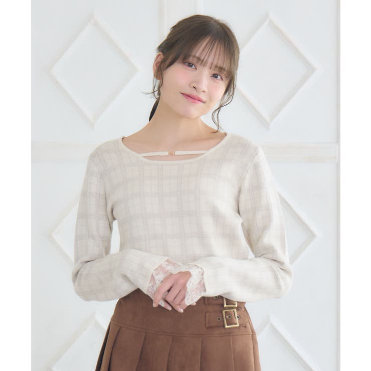 チェックジャガードNTPO | RETRO GIRL | 詳細画像19 