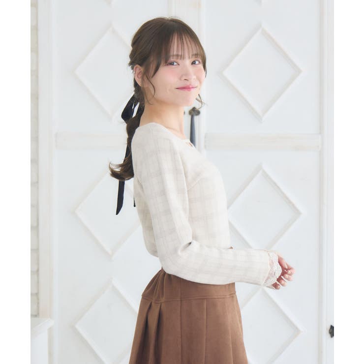 チェックジャガードNTPO | RETRO GIRL | 詳細画像20 